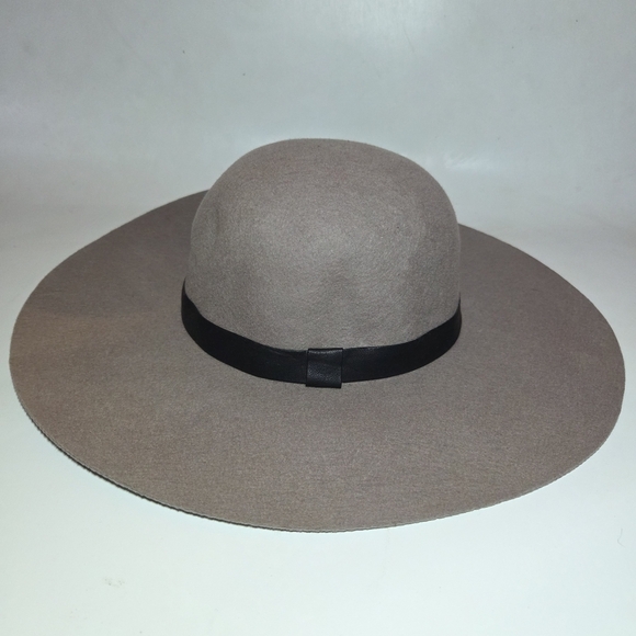 Wallaroo Aspen Wool Fedora Women's Boho Indie Classic Neutral Mimimalist Hat. - Picture 4 of 8